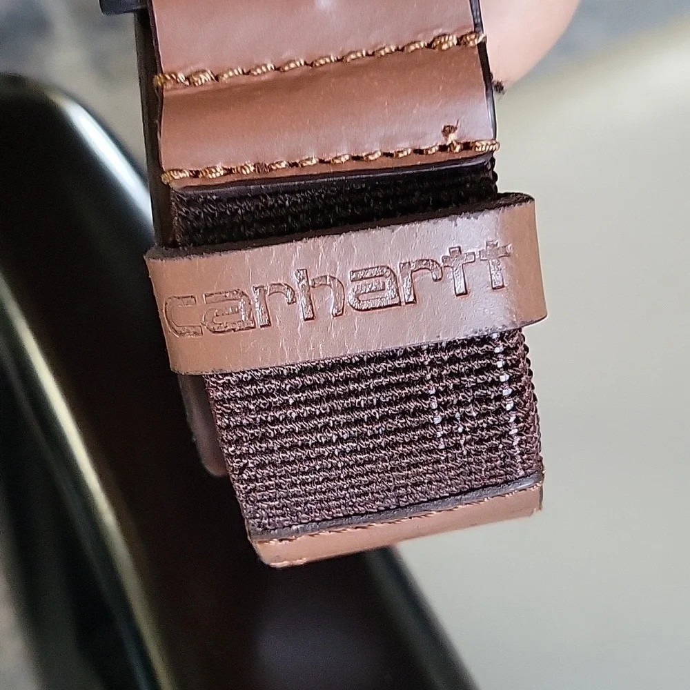 CARHARTT Men's Brown Leather Belt Sz 46